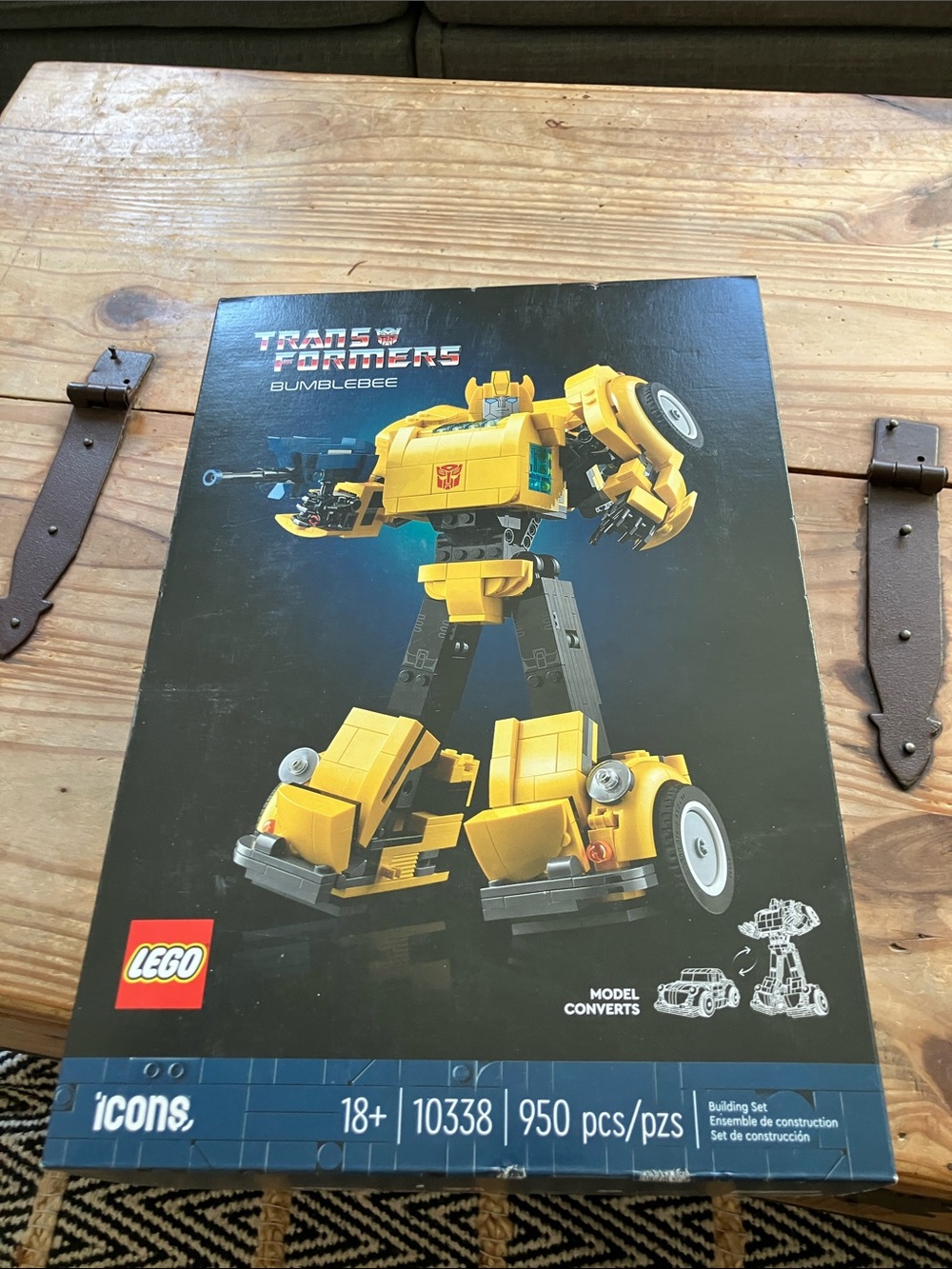 LEGO Bumblebee Transformer Set - Yellow and Black 10338